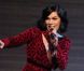 Jessie J sur la scène du gala de l'amfAR "Cinema Against Aids", à l'Eden Roc du Cap d'Antibes, le 24 mai 2012.