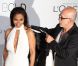 Janet Jackson et ses assistants à son arrivée au gala de l'amfAR "Cinema Against Aids", à l'Eden Roc du Cap d'Antibes, le 24 mai 2012.