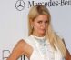 Paris Hilton à son arrivée au gala de l'amfAR "Cinema Against Aids", à l'Eden Roc du Cap d'Antibes, le 24 mai 2012.