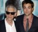 Robert Pattinson et le réalisateur David Cronenberg à l'avant-première de  Cosmopolis , à Paris le 30 mai 2012.