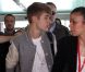 Justin Bieber à l'aéroport de Paris pour son départ pour l'Italie, le 2 juin 2012.