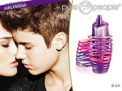 Voici  Girlfriend , la deuxième fragrance de Justin Bieber, attendue le 18 juin 2012 dans el commerce.
