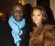 Karine Le Marchand et Lilian Thuram en décembre 2011 à Paris