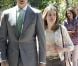 Felipe et Letizia d'Espagne lors d'une rencontre avec les représentants du logement étudiant, le 4 juin 2012 à Madrid.