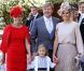  La princesse Laurentien, le prince Willem-Alexander et la princesse Maxima lors du mariage de Maria-Carolina de Bourbon-Parme et son compagnon Albert Brenninkmeijer, en la Basilique San Miniato de Florence, le 16 juin 2012 