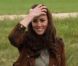 Kate Middleton, duchesse de Cambridge, assiste avec son chien Lupo à un match caritatif de polo auquel les princes William et Harry participent, à Westonbirt, le 17 juin 2012
