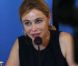 Emmanuelle Béart sous le soleil du Art Film Festival, le 17 juin 2012 à Teplice en Slovaquie.