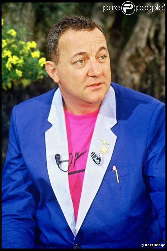 Coluche au festival de Cannes en 1985