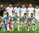 L'équipe de France lors du match perdu face à la Suède le 19 juin 2012 à Kiev en Ukraine (2-0)