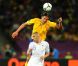 Karim Benzema lors du match de l'équipe de France perdu face à la Suède le 19 juin 2012 à Kiev en Ukraine (2-0)