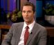 Matthew McConaughey sur le plateau de Jay Leno