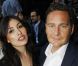 EXCLU : Yasmine et Eric Besson dans les coulisses du Stade de France après le concert de Johnny Hallyday, le 17 juin 2012.