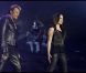 EXCLU : Marie Mai et Johnny Hallyday au Stade de France, le 17 juin 2012.