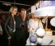 Photos exclusives, reproduction interdite : Johnny Hallyday a fêté ses 69 ans au Stade de France le 15 juin et donné 3 concerts les 15,16 et 17 Juin. Johnny Hallyday accompagné de sa belle Laeticia va couper son gâteau d'anniversaire