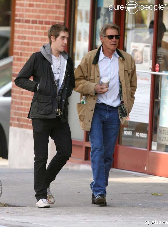Harrison Ford et l'un de ses fils