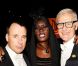 Grace Jones et David Furnish lors du 14e White Tie and Tiara Ball, organisé par Elton John, David Furnish et Chopard, à Old Windsor, le 28 juin 2012.
