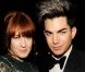 Florence Welch et Adam Lambert lors du 14e White Tie and Tiara Ball, organisé par Elton John, David Furnish et Chopard, à Old Windsor, le 28 juin 2012.