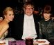 Elton John entouré de Florence Welch et Naomi Watts lors du 14e White Tie and Tiara Ball, organisé par leurs soins et Chopard, à Old Windsor, le 28 juin 2012.