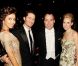Matthew Morrison, Renne Puente, David Furnish et Naomi Watts lors du 14e White Tie and Tiara Ball, organisé par Elton John, David Furnish et Chopard, à Old Windsor, le 28 juin 2012.