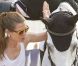 Charlotte Casiraghi au Jumping de Monaco sponsorisée par Jaeger LeCoultre, le 29 juin 2012.