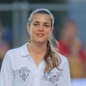 Charlotte Casiraghi soutenue par sa soeur Alexandra au Jumping de Monaco