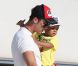 Cristiano Ronaldo et son fils Cristiano le 3 juillet 2012 à Saint-Tropez
