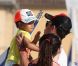 Cristiano Ronaldo et son fils Cristiano le 3 juillet 2012 à Saint-Tropez