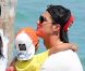 Cristiano Ronaldo et son fils Cristiano le 3 juillet 2012 à Saint-Tropez