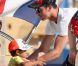 Cristiano Ronaldo et son fils Cristiano le 3 juillet 2012 à Saint-Tropez