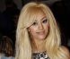 Zahia Dehar au premier rang du défilé haute couture de Jean Paul Gaultier. Paris, le 4 juillet 2012.