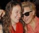 Bette Midler et sa fille Sophie au premier rang du défilé haute couture de Jean Paul Gaultier. Paris, le 4 juillet 2012.
