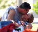 Eddie Cibrian et LeAnn Rimes : fous d'amour le 2 juillet 2012 dans un superbe parc de Malibu