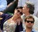 Lio et son nouveau compagnon, complices, à Roland-Garros le 31 mai 2012