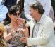 Lio et son nouveau compagnon à Roland-Garros le 31 mai 2012