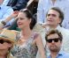 Lio et son nouveau compagnon, complices, à Roland Garros le 31 mai 2012