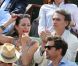 Lio et son nouveau compagnon, complices, à Roland Garros le 31 mai 2012