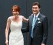 Ellie Kemper et son compagnon Michael Koman se sont dit oui à New York, le 7 juillet 2012.