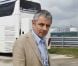 Rowan Atkinson dans le paddock du grand prix de Formule 1 de Grande Bretagne à Silverstone le 8 juillet 2012