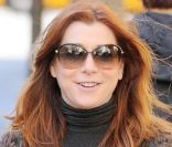 Alyson Hannigan à New York, le 8 avril 2012.