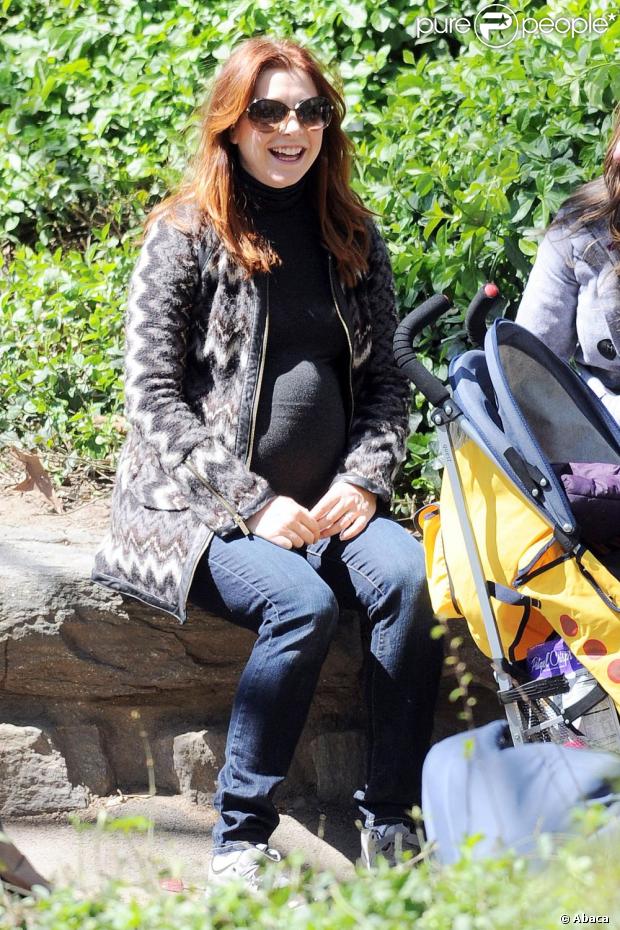 Alyson Hannigan à New York, le 8 avril 2012.