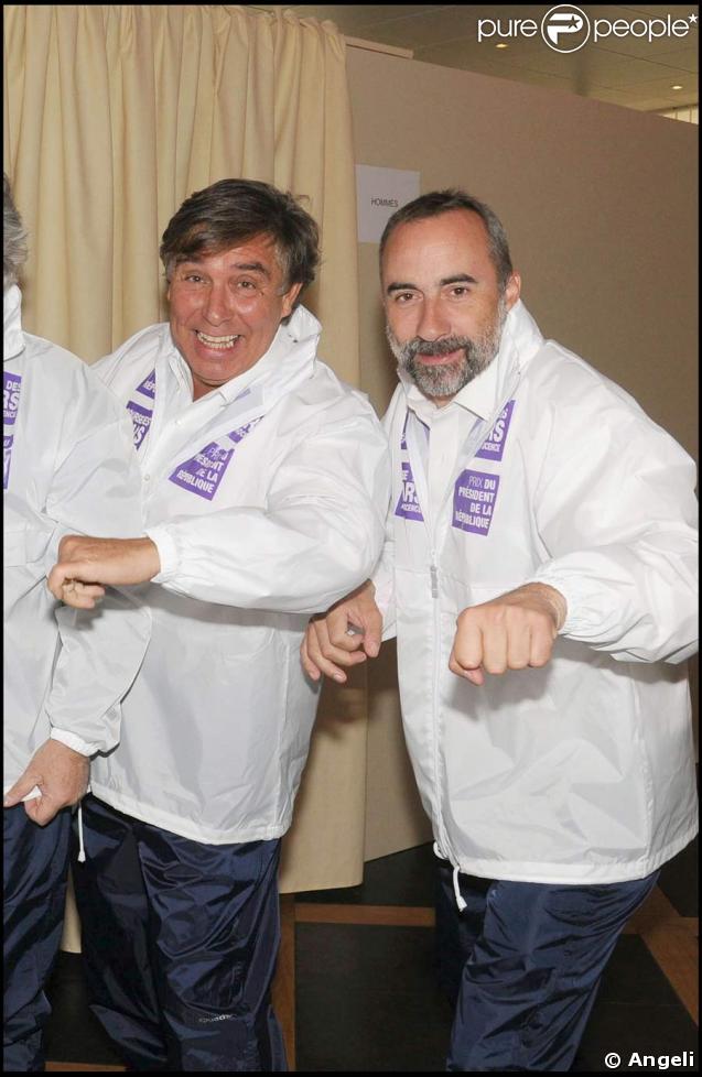 Jean-Pierre Foucault et Antoine Dulery
