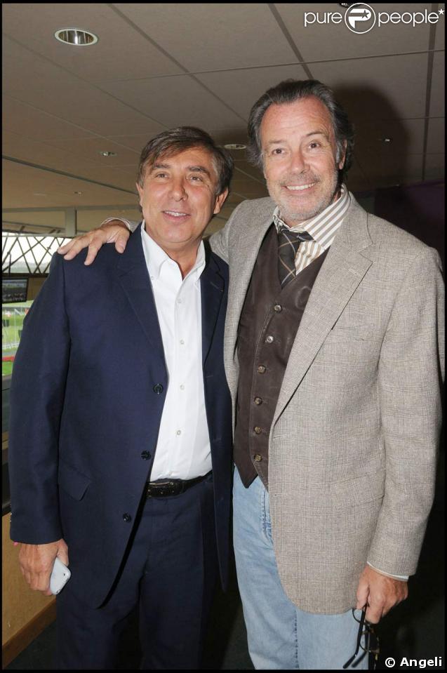 Michel Leeb et Jean-Pierre Foucault;