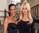 Ayem Nour et Shauna Sand lors de la conférence de rentrée de NRJ 12, à Paris, le 12 juillet 2012