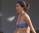 Inés Sastre exhibe sa jolie plastique dans un bikini durant ses vacances à Sotogrande en Espagne. Le 12 juillet 2012.
