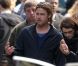 Bradd Pitt sur le tournage de  World War Z  de Marc Forster, pendant l'été 2011.