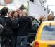 Brad Pitt on set during the filming of 'World War Z' near George Square in Glasgow, UK on August 17, 2011. The cast and crew of a blockbuster film starring Pitt will be on location in Scotland's biggest city for the next fortnight. Photo by Andrew Milligan/PA Wire/ABACAPRESS.COM17/08/2011 - Glasgow