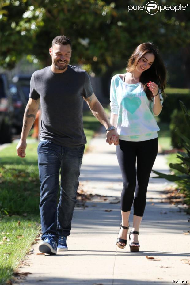 Megan Fox et Brian Austin Green dans les rues de Los Angeles en juin 2012