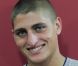 Marco Verratti, jeune reccrue du PSG pleine d'avenir lors de sa présentation au Parc des Princes le 18 juillet 2012