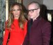 Jennifer Lopez était sexy dans une robe Tom Ford et des sandales Christian Louboutin pour rejoindre le yacht Utopia III où avait lieu la soirée surprise organisée par Casper Smart. New York, le 24 juillet 2012.