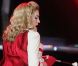 Madonna à Edimbourg, le 21 juillet 2012.
